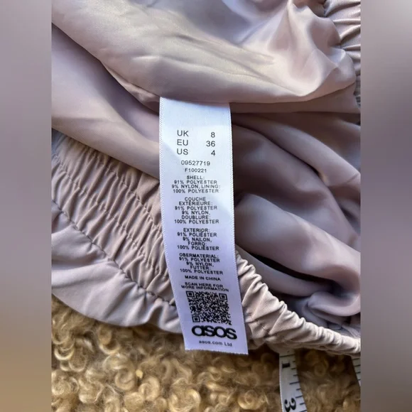 ASOS: Soft Lavender Lightweight Jacket (Fits Oversized) - Picture 6 of 8